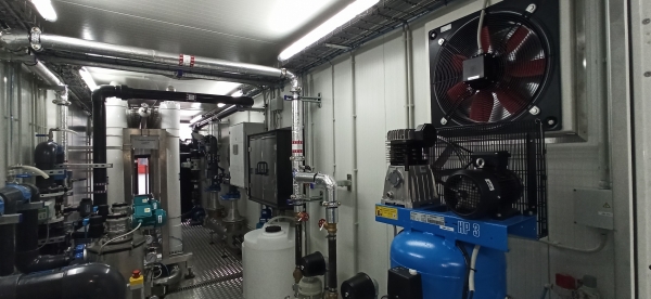 Design, Supply &amp; Commissioning of a Containerized UF Tertiary Treatment Plant